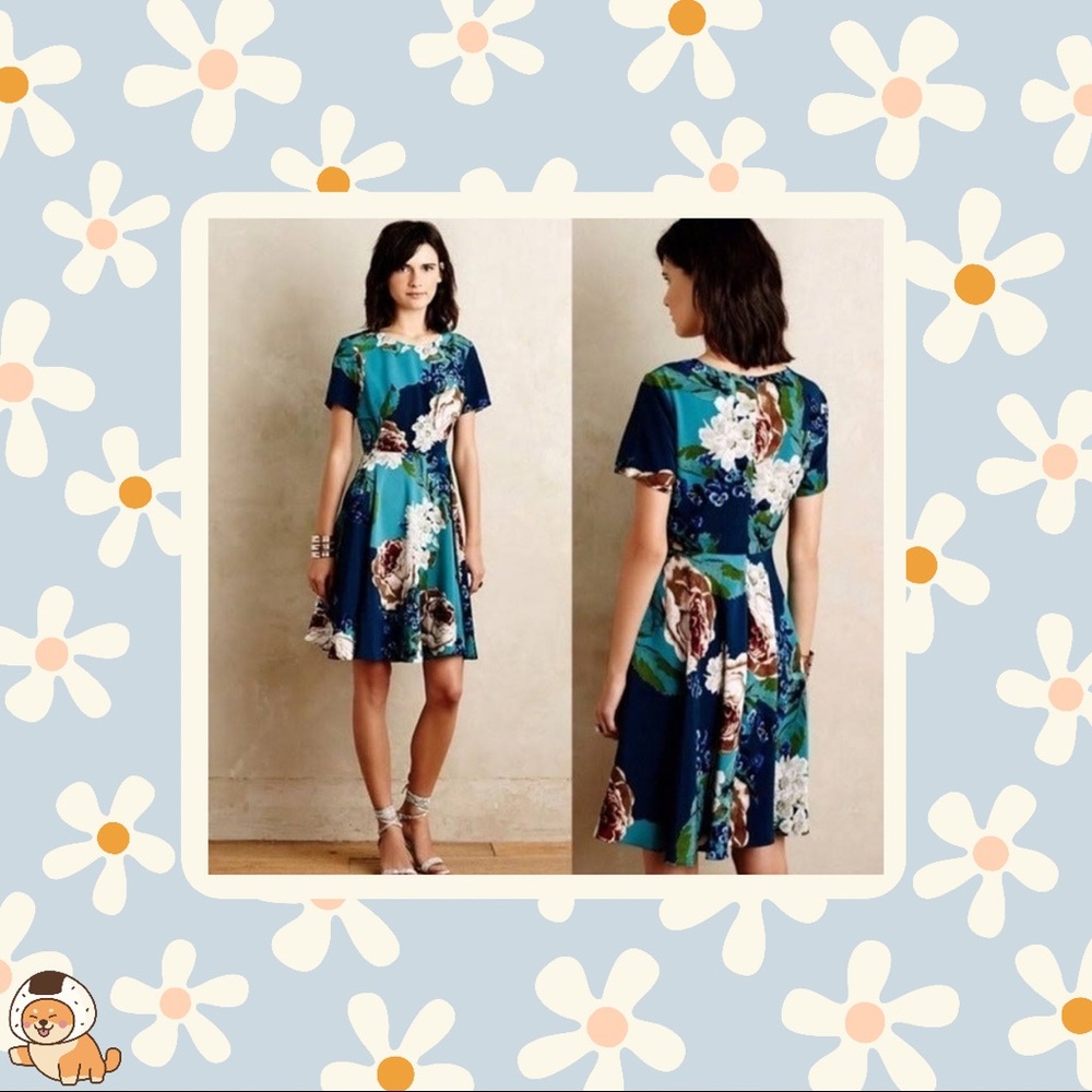 Anthropologie Corey Lynn Calter Paeonia Dress
